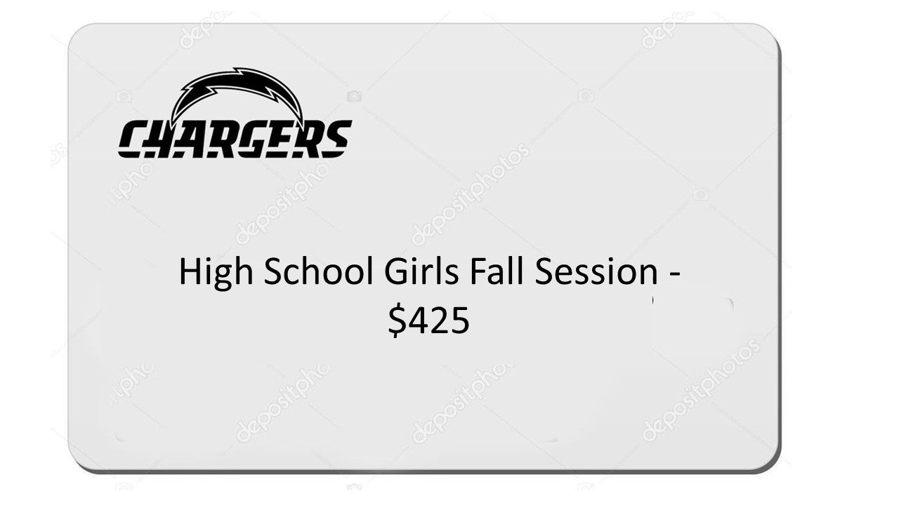 High School Girls Fall Session